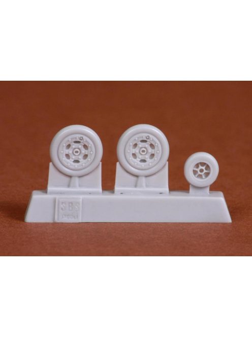 SBS Model - 1/72 Hawker Hunter wheel set - Resin for Revell