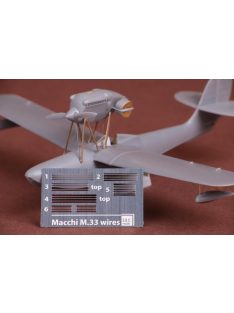   SBS Model - 1/72  Macchi M 33 rigging wire set for SBS Model kit