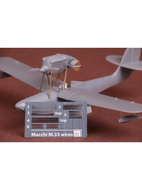 SBS Model - 1/72  Macchi M 33 rigging wire set for SBS Model kit