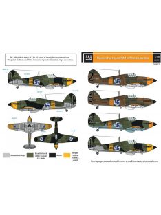   SBS Model - 1/48 Hawker Hurricane Mk. I. Finnish Air Force WW II - Decals for Airfix/Hasegawa