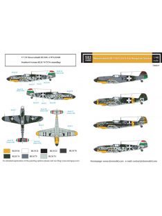   SBS Model - 1/48 Messerschmitt Bf-109G-2 & G-4 Hungarian Air Force WW II - Decals 