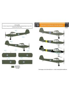   SBS Model - 1/48 Fieseler Fi-156 Storch Finnish Air Force - Decals for Tamiya