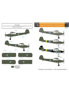   SBS Model - 1/72 Fieseler Fi-156 Storch Finnish Air Force - Decals for Academy/Heller