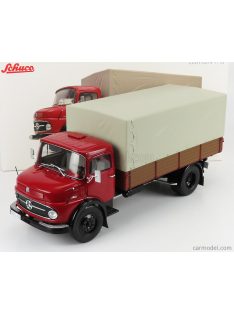 Schuco - Mercedes Benz L911 Truck Telonato 1966 Red