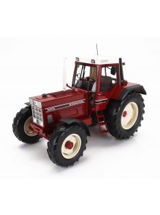 Schuco - INTERNATIONAL 1455 XL TRACTOR 1989 RED WHITE