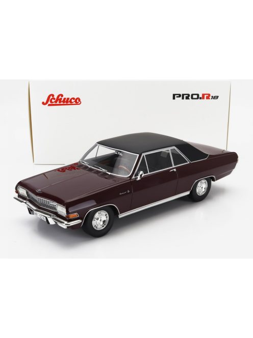 Schuco - OPEL DIPLOMAT A COUPE 1965 RED MATT BLACK