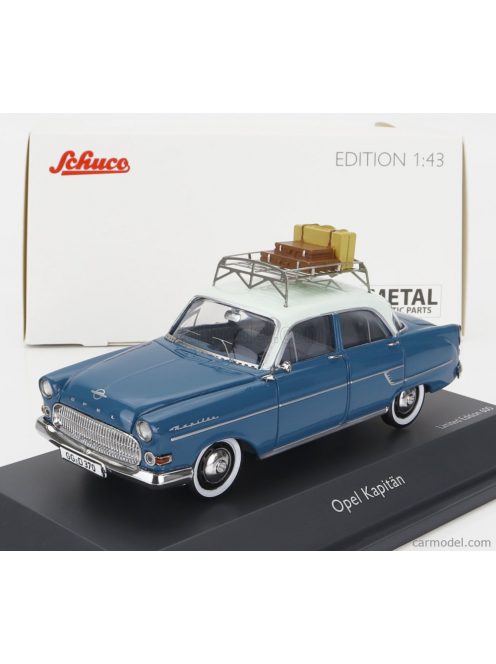 Schuco - Opel Kapitan Riviera 1957 2 Tone Blue