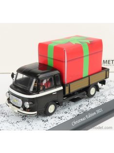   Schuco - Barkas B1000 1965 - Christmas Edition 2021 - Con Babbo Natale - With Figure Santa Claus Black Red