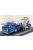 Schuco - Mercedes Benz Racing Car Transporter Truck Rennwagen 1955 With 300 Slr Spider Blue Silver