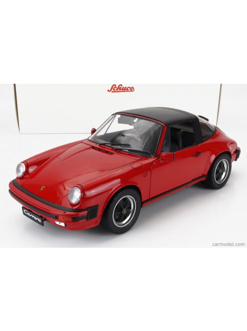 Schuco - Porsche 911 3.2 Carrera Targa Cabriolet 1989 Red