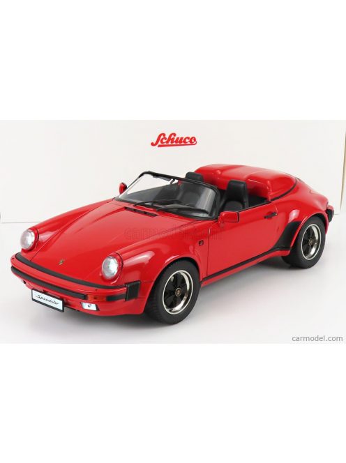 Schuco - Porsche 911 Speedster Cabriolet Open 1989 Red