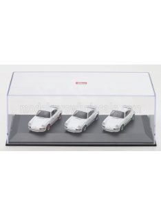   Schuco - PORSCHE SET 3X 911 CARRERA RS 2.7 COUPE 1973 - 50th ANNIVERSARY WHITE RED BLUE GREEN