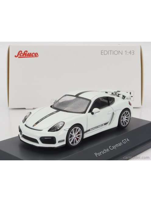 Schuco - Porsche Cayman Gt4 Coupe 2015 White