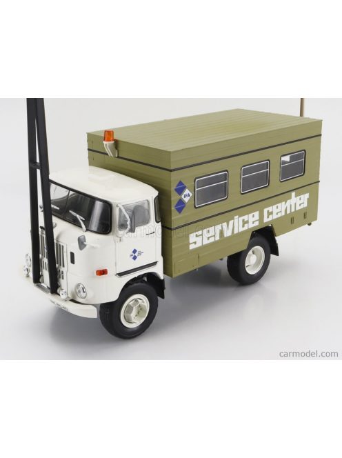 Schuco - Ifa W50 Truck Service Center 1965 Green White