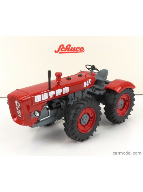 Schuco - Dutra D4K Tractor 1964 Red Grey