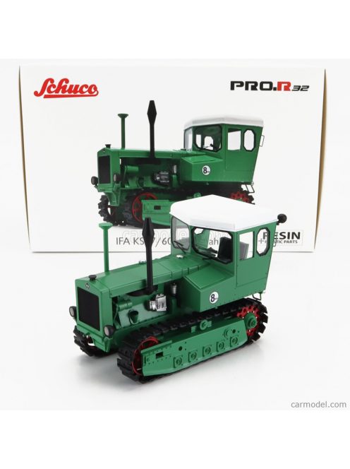 Schuco - Ifa Ks07 Tractor Cingolato 1953 Green