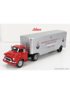   Schuco - Gmc Truck Team John Edgar Enterprises Inc. Maserati Car Transporter Red Silver