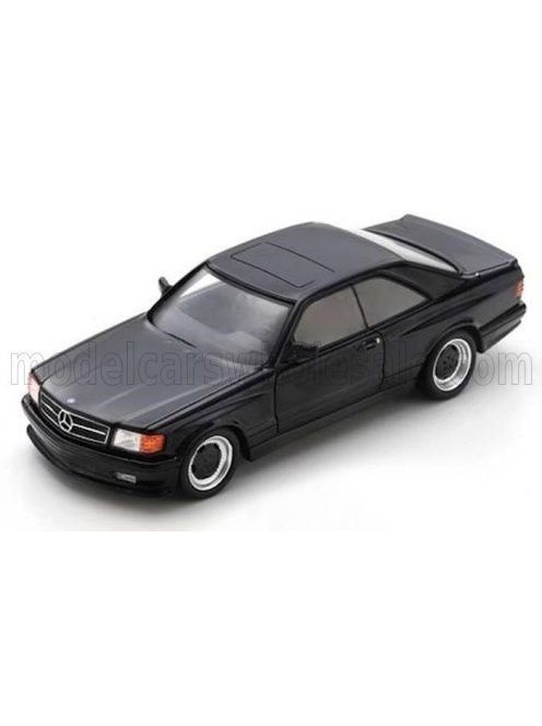 Schuco - MERCEDES BENZ S-CLASS 560SEC AMG (C126) WIDE WINGS 1989 BLACK