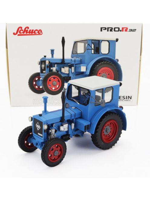 Schuco - IFA RS 01 PIONER TRACTOR 1950 BLUE WHITE