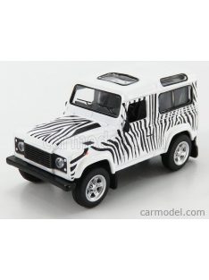 Schuco - Land Rover Defender 90 Safari 1999 White Black