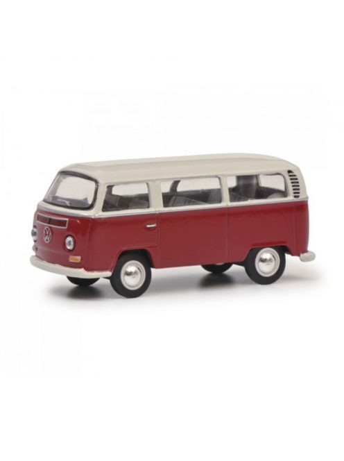 Schuco - 1:64 Volkswagen T2 Bus 1962 Red And White