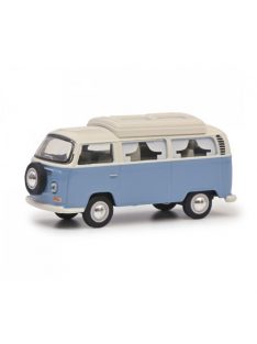 Schuco - 1:64 Volkswagen T2 Camper 1962 Blue And White