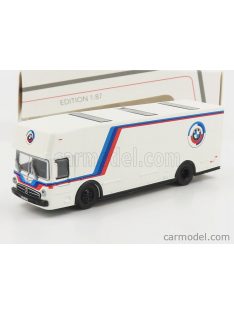   Schuco - Mercedes Benz O317 Truck Car Transporter Bmw Motorsport Renntransporter 1968 White