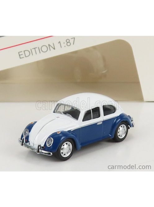 Schuco - Volkswagen Beetle Kafer Maggiolino 1955 White Blue