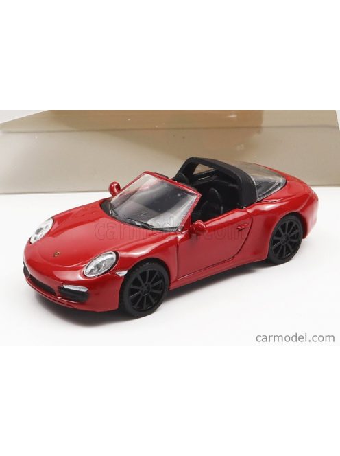 Schuco - Porsche 911 991 Targa 4S Cabriolet Open 2013 Red