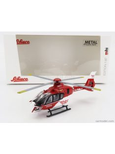   Schuco - Eurocopter H135 Airbus Drf Notarzt Police 2008 White Red