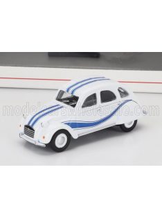 Schuco - CITROEN 2CV 1966 WHITE BLUE