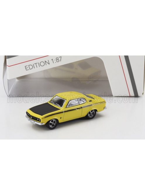 Schuco - OPEL MANTA A TURBO 1973 YELLOW BLACK