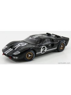   Shelbycollectibles - Ford Usa Gt40 Mkii 7.0L V8 Team Shelby American Inc. N 2 Winner 24H Le Mans 1966 B.Mclaren - C.Amon Black Silver