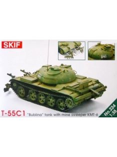 Skif - T-55 'Bublina' tank with mine sweeper