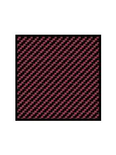 Scale Motorsport - Twill weave Composite Fiber Red metallic