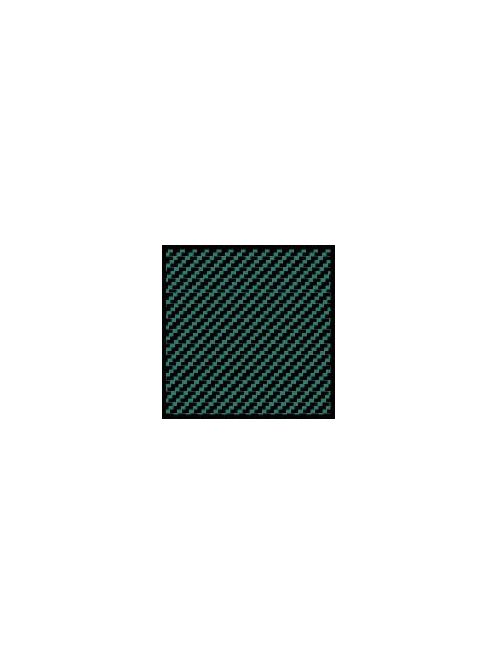 Scale Motorsport - Twill weave Composite Fiber Green metallic 1/