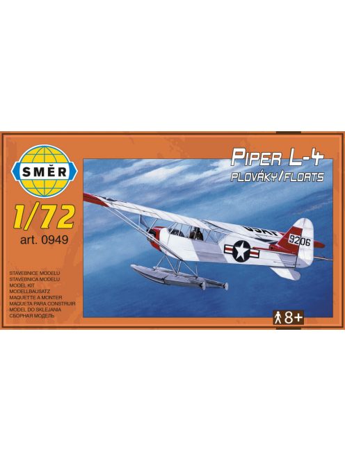 Smer - Piper L-4  floats