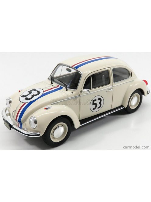 Solido - Volkswagen Beetle 1303 N 53 Racer Herbie 1973 White