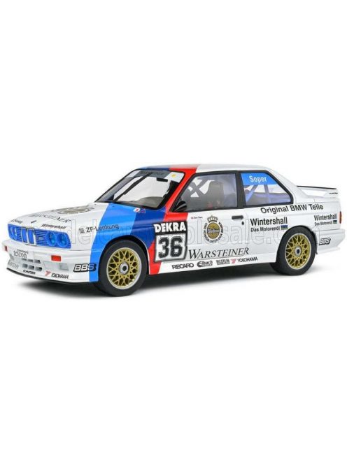 Solido - BMW 3-SERIES (E30) N 36 DTM SEASON 1989 STEVE SOPER WHITE BLUE