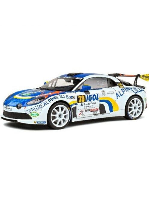 Solido - 1:18 Alpine A110 Rgt Rallye Du Touquet 2020