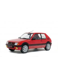   Solido - 1:18 PEUGEOT 205 GTI 1.9L MK 1 - ROUGE VALLELUNGA -1988