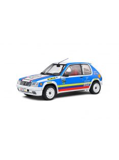   Solido - 1:18 PEUGEOT 205 RALLYE 1,9L - SCHWAB COLLECTION WHITE 1990 - SOLIDO