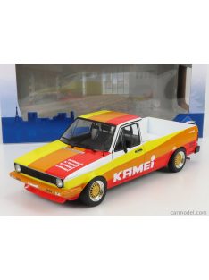   Solido - Volkswagen Caddy Pick-Up Mki Kamei Tribute 1982 Orange Yellow Red