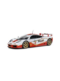   Solido - 1:18 MCLAREN F1 GTR SHORT TAIL WHITE #8 PRICE/BASCHER BPR GT 1995 - SOLIDO