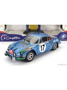   Solido - Renault Alpine A110 1600S (Night Version) N 17 Rally Montecarlo 1972 B.Darniche - A.Mahe Blue Met