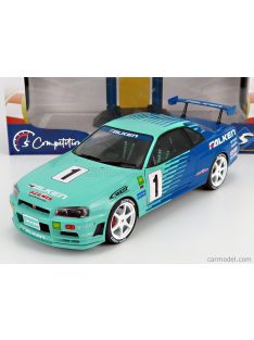   Solido - Nissan Skyline (R34) Gt-R Falken Drift Livery 1999 Blue