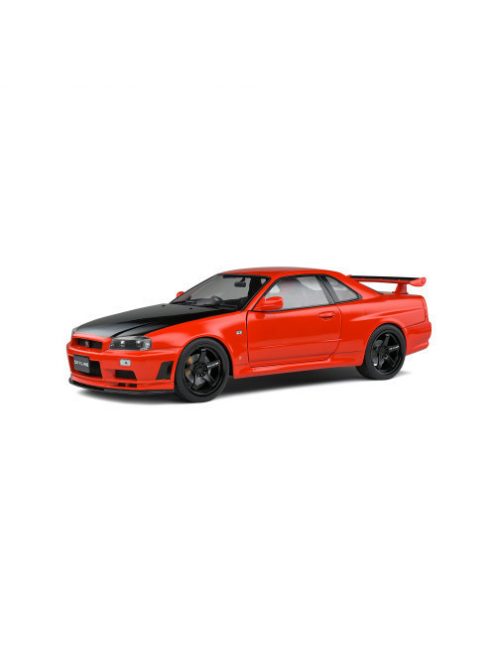 Solido - 1:18 Nissan Skyline (R34) Gt-R Active Red 1999