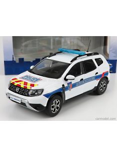   Solido - Dacia Duster Mkii Police Municipale 2019 White Light Blue