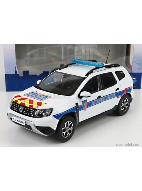 Solido - Dacia Duster Mkii Police Municipale 2019 White Light Blue