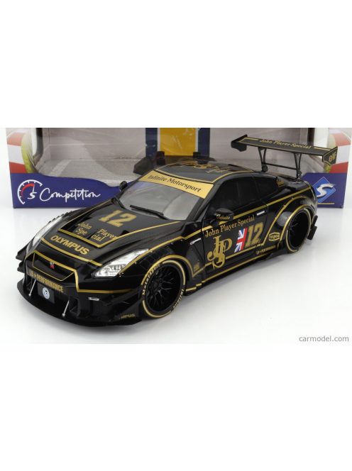 Solido - Nissan Skyline Gt-R (R35) N 12 Jps Lb Walk 2022 Black Gold